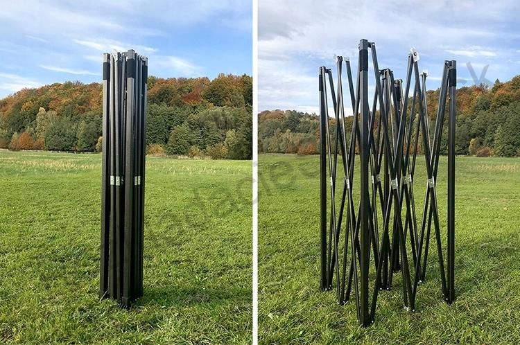 rozkladací stan TENTS 3x4,5 hnedý