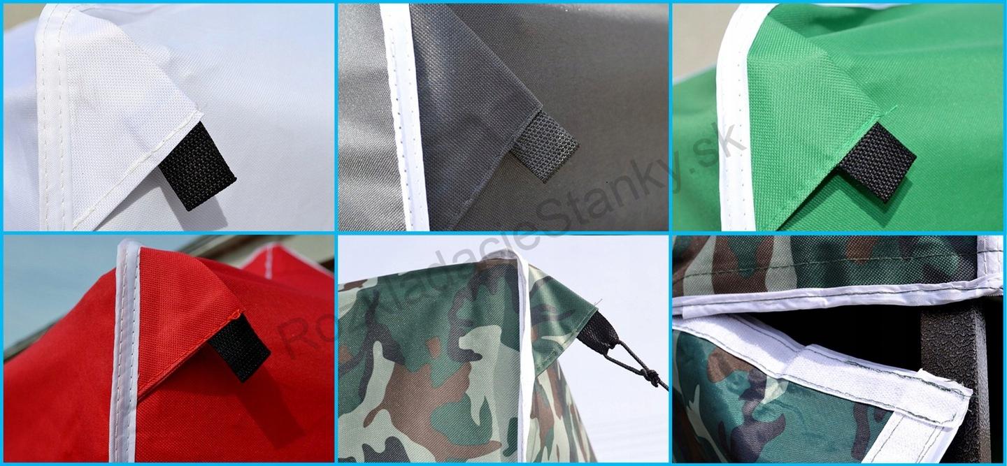 rozkladací hliníkový stan TENTS HEX40L 3x6 šedý