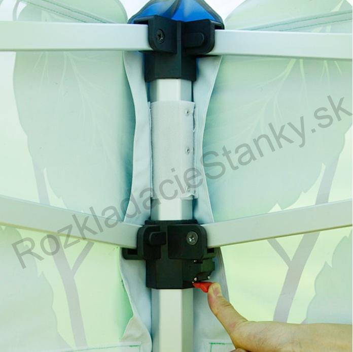 rozkladací hliníkový stan TENTS HEX40L 3x6 šedý