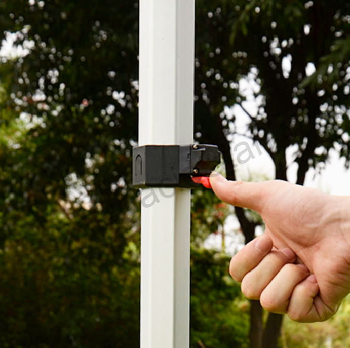 rozkladací hliníkový stan TENTS HEX40L 3x6 šedý