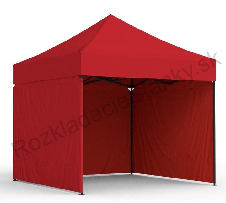 rozkladací stan TENTS 2x2 červený