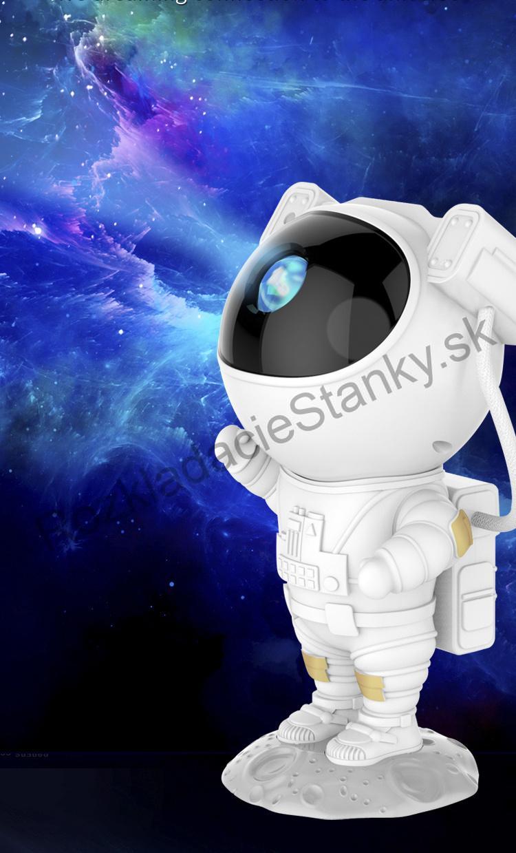 Hviezdny projektor-Astronaut s diaľkovým ovládaním