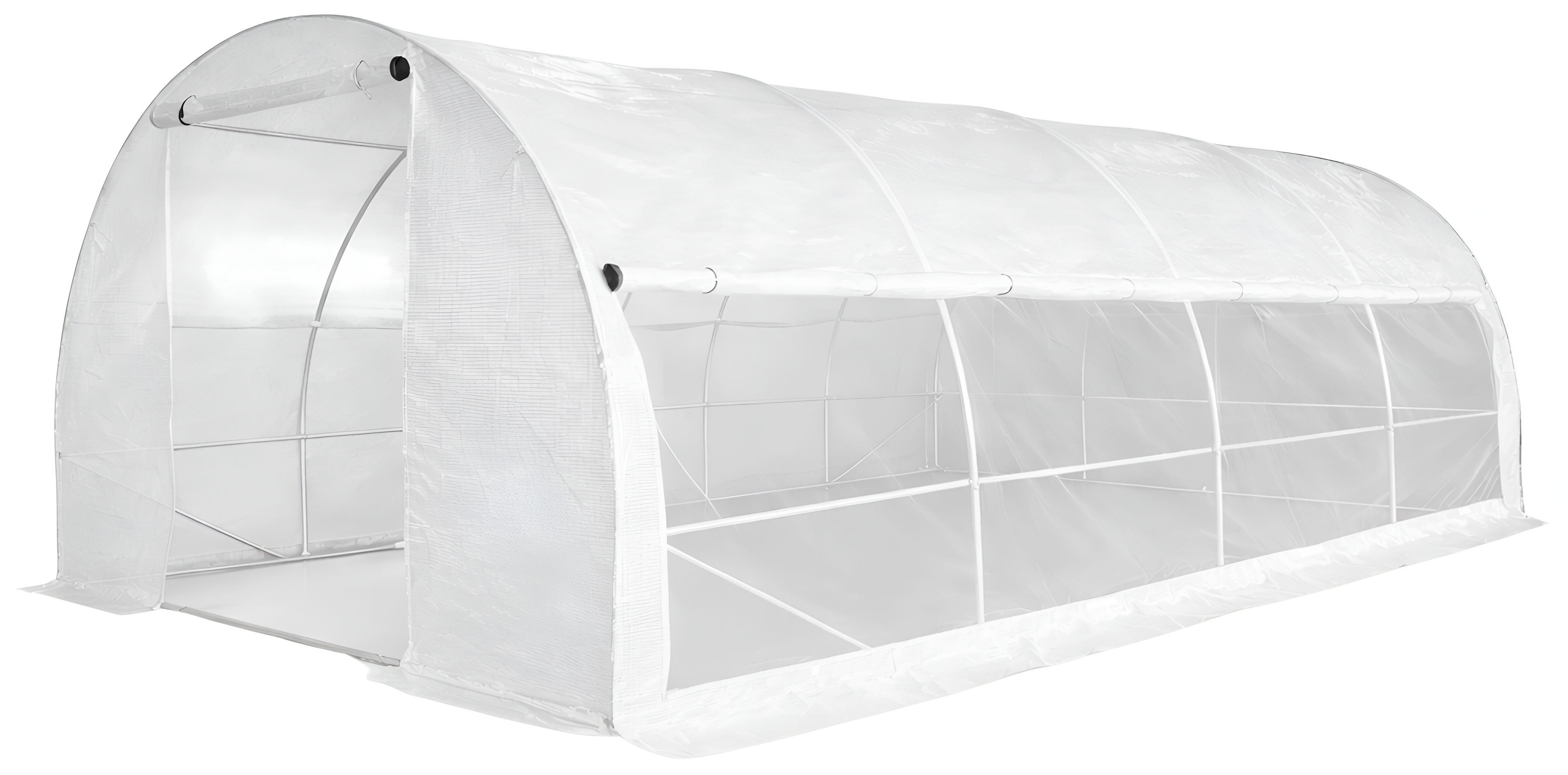 Záhradný fóliovník PREMIUM 3x6m s moskytierou-BIELY