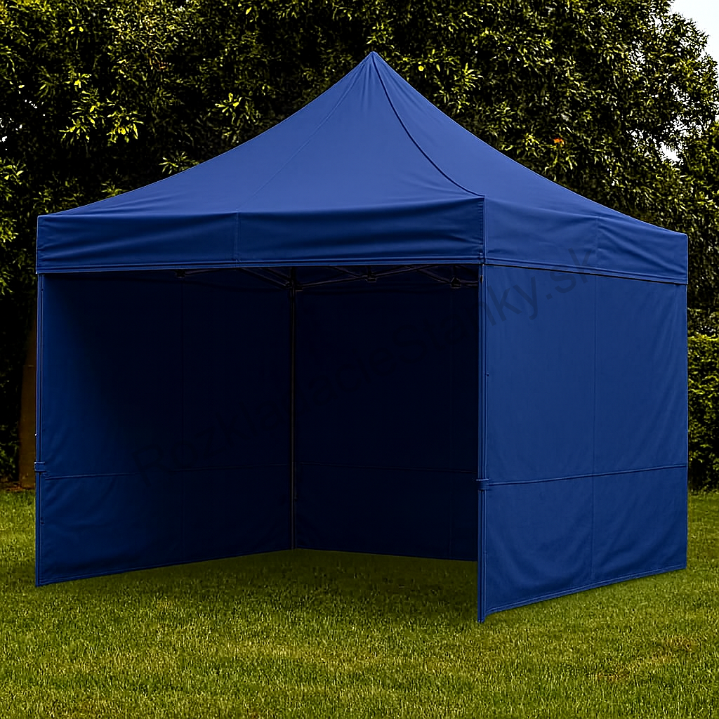 rozkladací hliníkový stan TENTS HEX40L 3x3 modrý