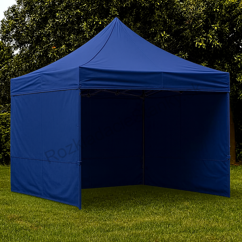 rozkladací hliníkový stan TENTS HEX50 3x3 EXTREM modrý
