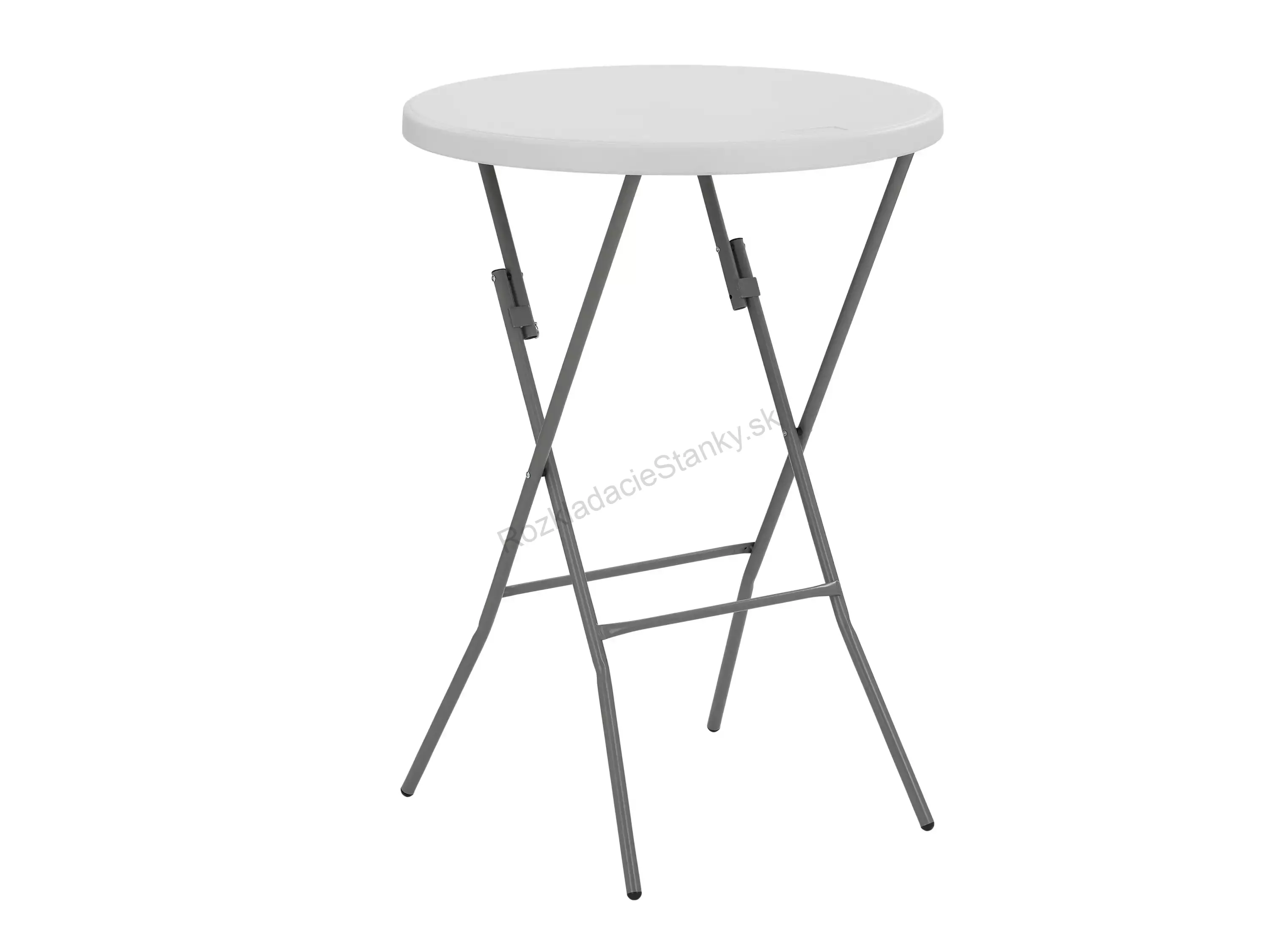 rozkladací okrúhly stôl 80 cm