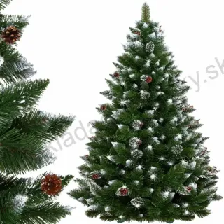Vianočný stromček 200 cm-Borovica so šiškami